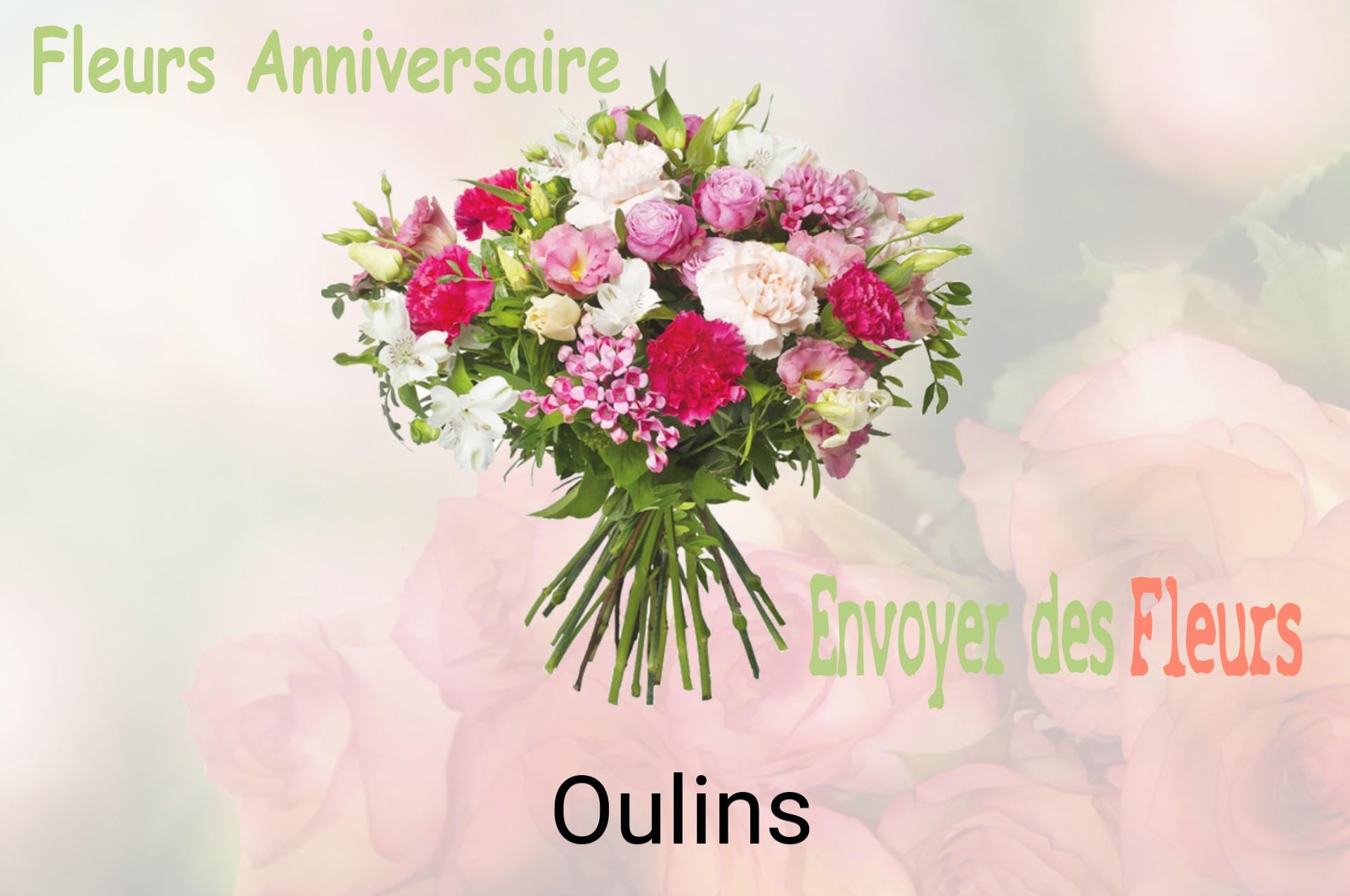 Bouquet de fleurs d’anniversaire livré à Oulins